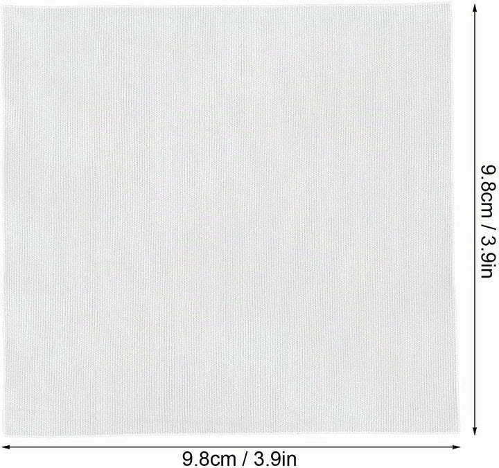 FILFEEL 400 Stück Mikrofaser Reinigungstuch, Streifenfreies Microfasertuch für Spiegelnde, Fusselfre