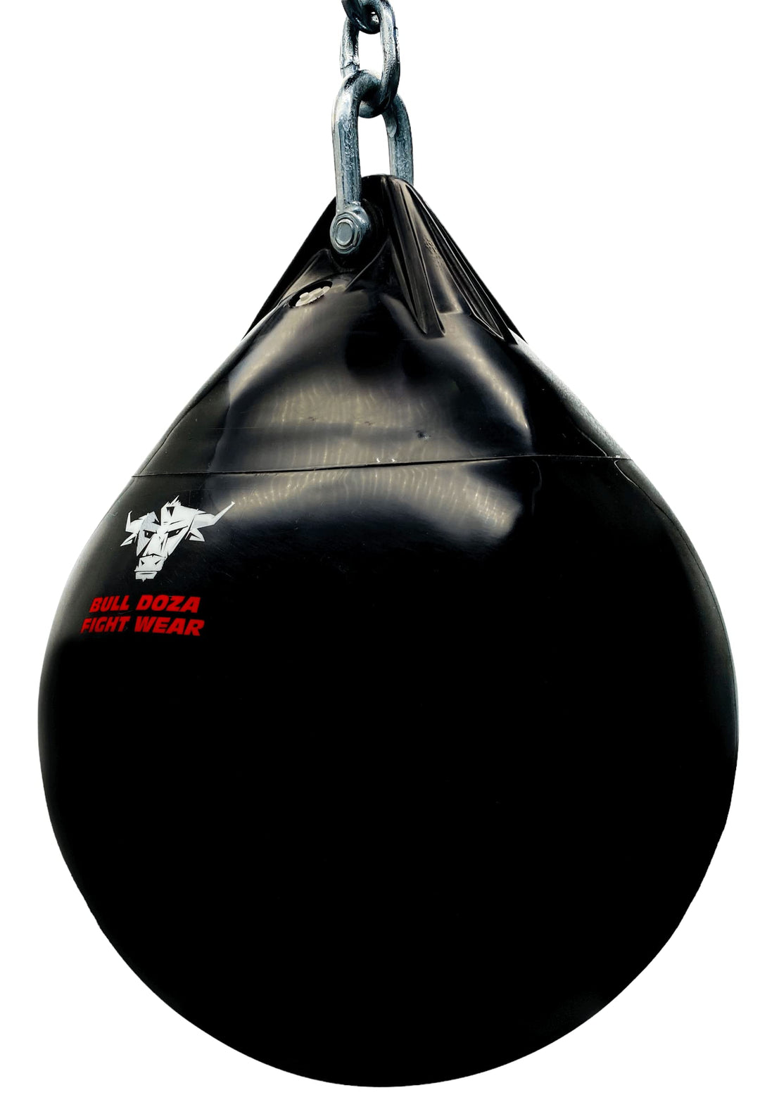 BULL DOZA FIGHT WEAR Pro Wasserboxsack – Schwer, langlebig, wasserdicht (Schwarz, L (19 Zoll), 53 kg