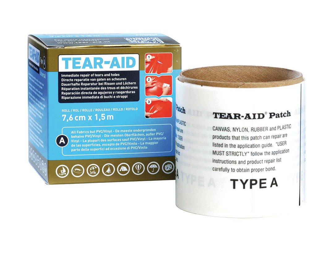 Relags 5714002 Reparaturmaterial Rolle Typ A Reparaturset, Transparent