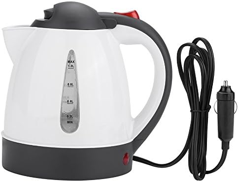 Tragbarer Auto Wasserkocher für LKW, 24V DC, 250W, 1000ml, Reise Zigarettenanzünder, Automatische Ab