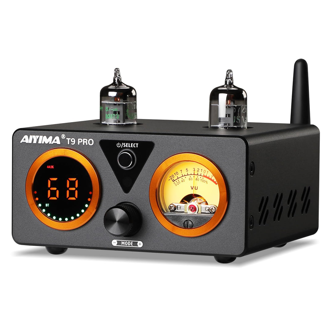 AIYIMA T9PRO JAN5725 Vakuumröhrenverstärker 100Wx2 TPA3250 Stereo-USB-DAC-Verstärker QCC3031 Bluetoo