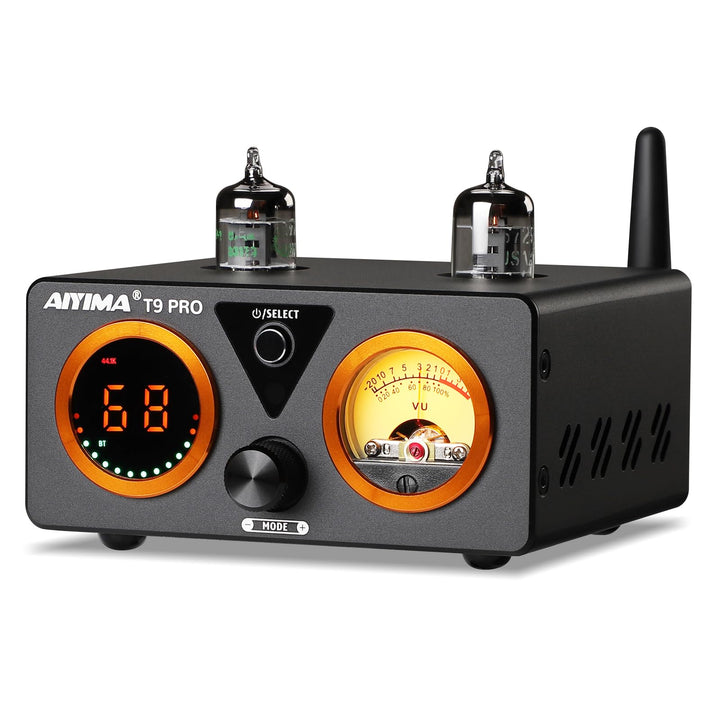 AIYIMA T9PRO JAN5725 Vakuumröhrenverstärker 100Wx2 TPA3250 Stereo-USB-DAC-Verstärker QCC3031 Bluetoo