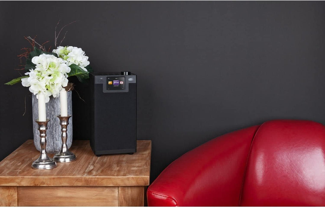 IMPERIAL DABMAN i610 Internet-/DAB+ Radio (Spotify, 2.1 Sound, Bluetooth/UKW, WLAN, USB), Farbe:schw