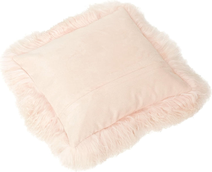 Reissner Lammfelle Tibet Lammfell Kissenbezug langflorig 30x30cm JAY04 Farbe hell beige Jay04 Hell B