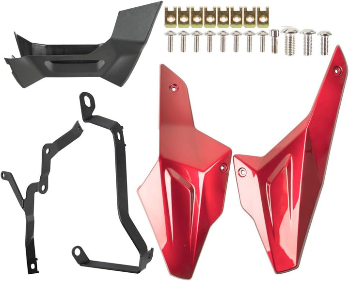 Cubierta de motocicleta Bellypan Motor Guard Chasis Bumper Protection Cover Panel inferior Spoiler C