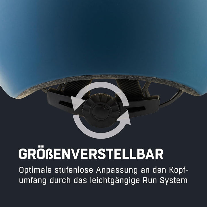 ALPINA HAARLEM - Robuster, Individuell Anpassbarer & Leichter Urban Fahrradhelm Für Erwachsene navy