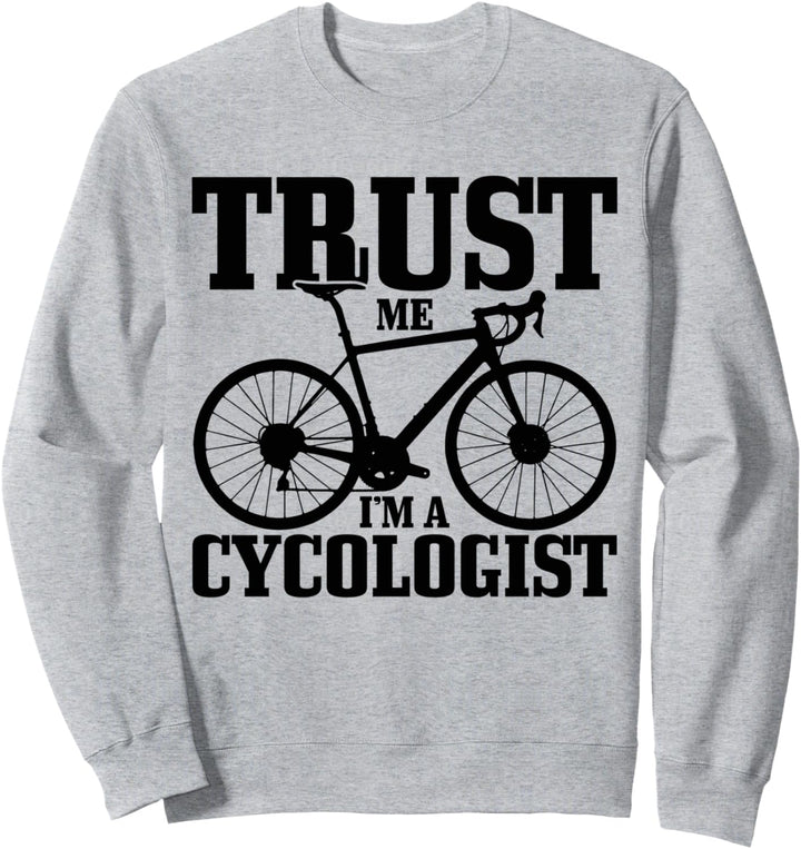 Rennrad Cycologist Radsport Lustig Rennradfahrer Geschenk Sweatshirt