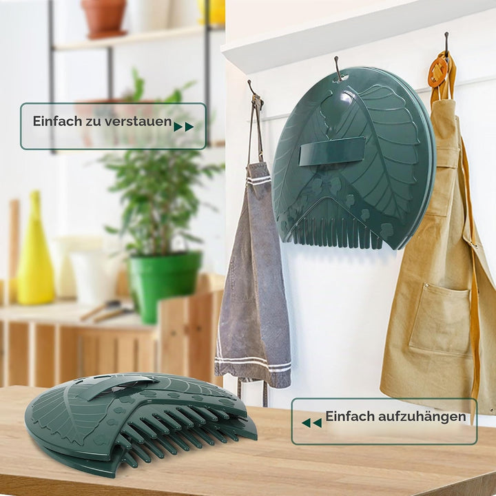 ORIENTOOLS Laubgreifer Laubkralle Laubsammler Handrechen, NEU EIN Paar ergonomisch Laubschaufeln aus