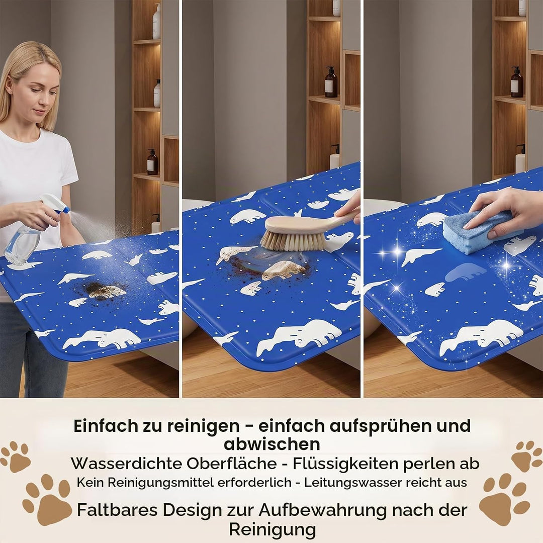 Kühlmatte Hunde Katzen, Haustier Kühlmatte, Hunde Kühlmatte Verwenden Selbstkühlend mit Ungiftiges G