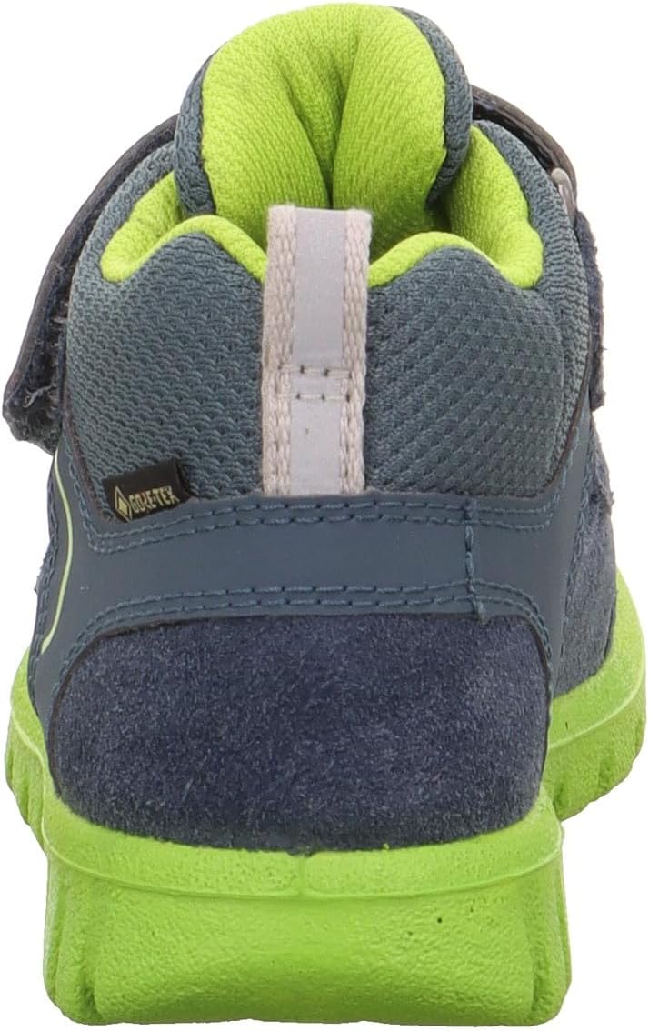 Superfit Jungen Sport7 Mini Leicht Gefütterte Gore-texLauflernschuh 20 EU Blau Hellgrün 8020, 20 EU