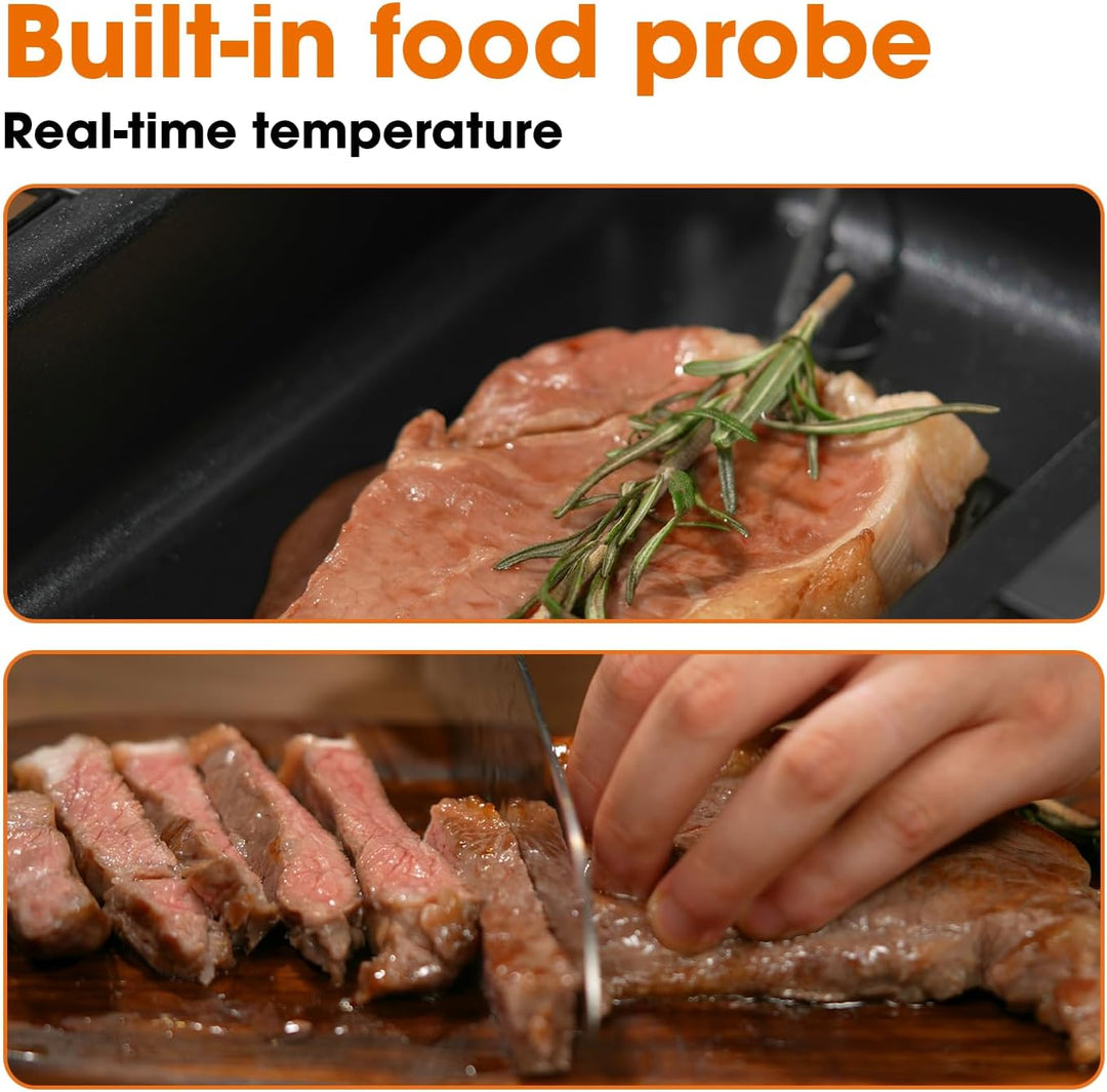 The Space Vakuum-Kochgerät ohne Beutel | NSV100-Versiegeler, Sous-Vide-Garer und Marinade in einem m