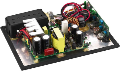 Monacor SAM-300D Aktives Subwoofer-Modul Klasse-D für das Digitale Zeitalter, Einbau-Verstärker in S