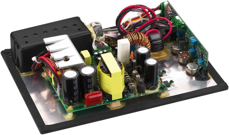 Monacor SAM-300D Aktives Subwoofer-Modul Klasse-D für das Digitale Zeitalter, Einbau-Verstärker in S