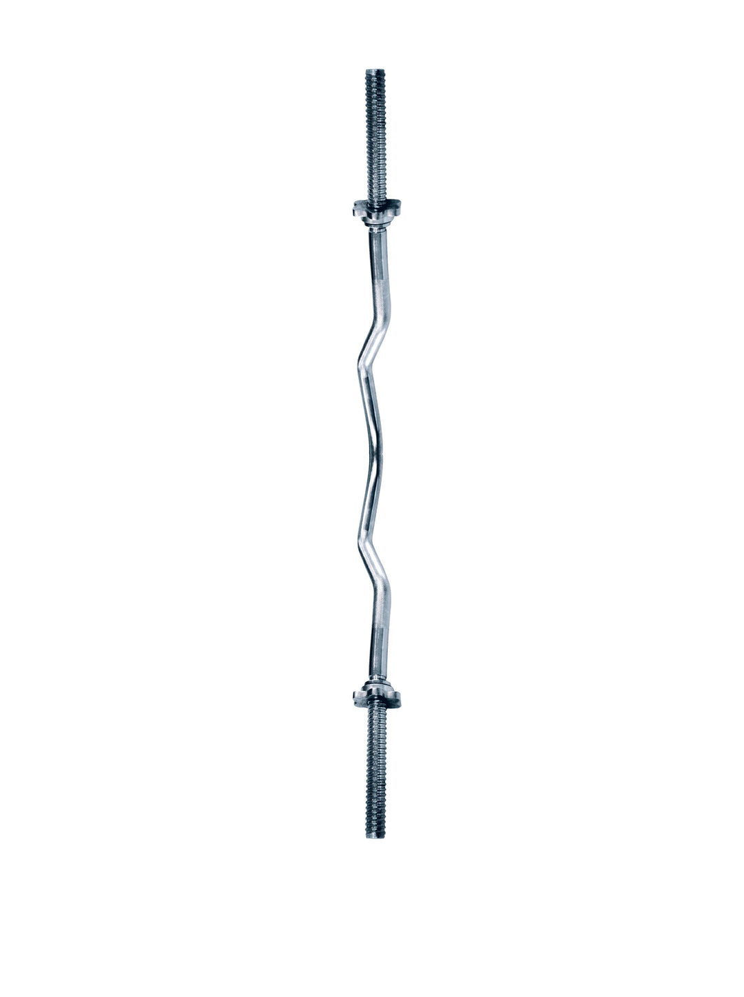 Movi Fintess BC120 Langhantelstange Gewinde, Silver