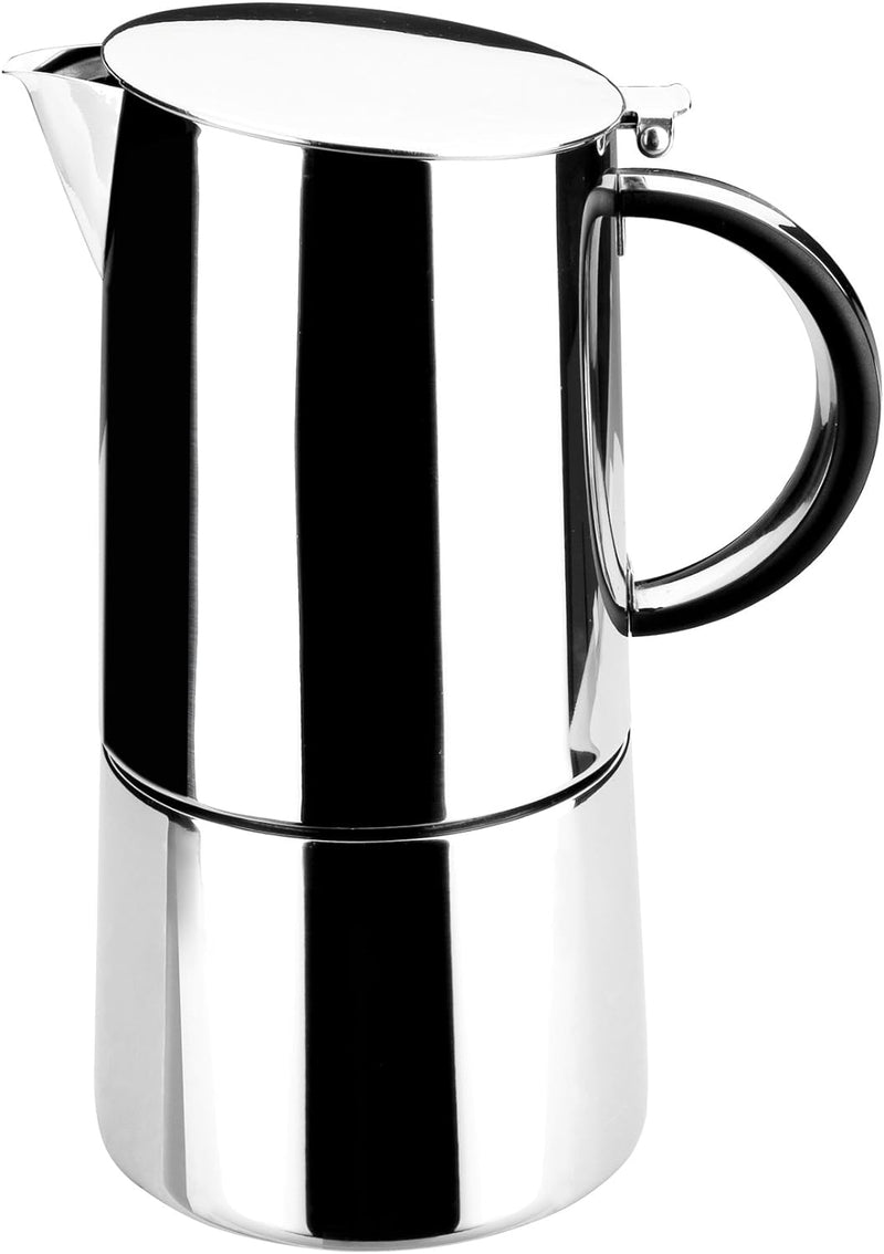 Lacor 62051 Kaffeekanne, Moka, Edelstahl, 10 Tassen