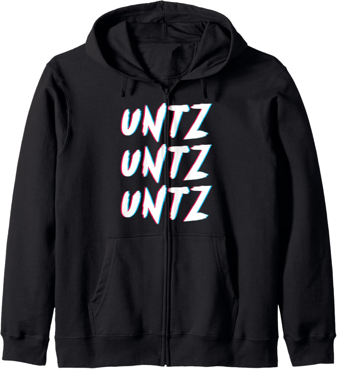 Techno Rave Untz Untz Geschenk - Gabber DJ EDM Raver Kapuzenjacke