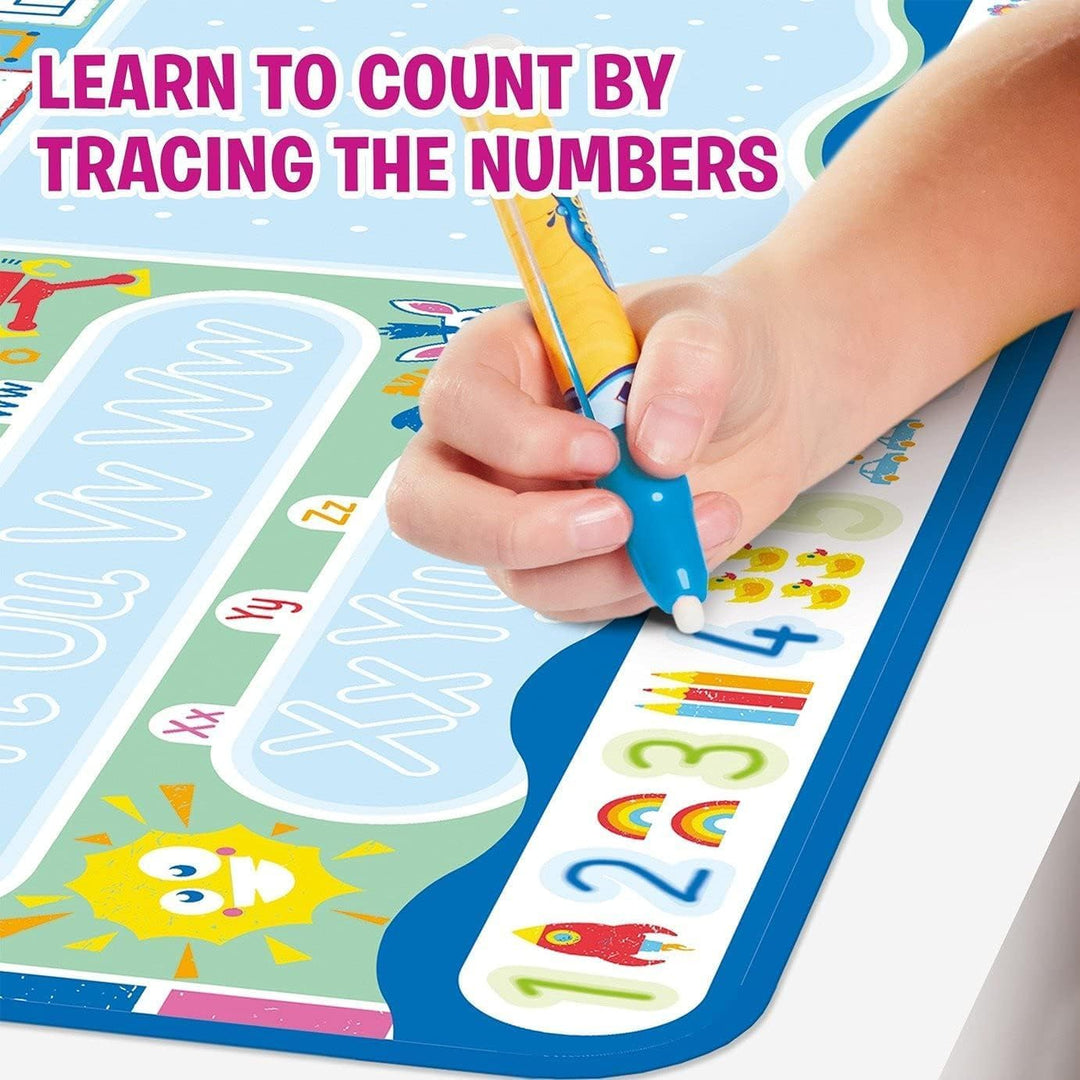 Aquadoodle My ABC Doodle Large Water Doodle Mat, Official Tomy No Mess Colouring & Drawing Game, Sui