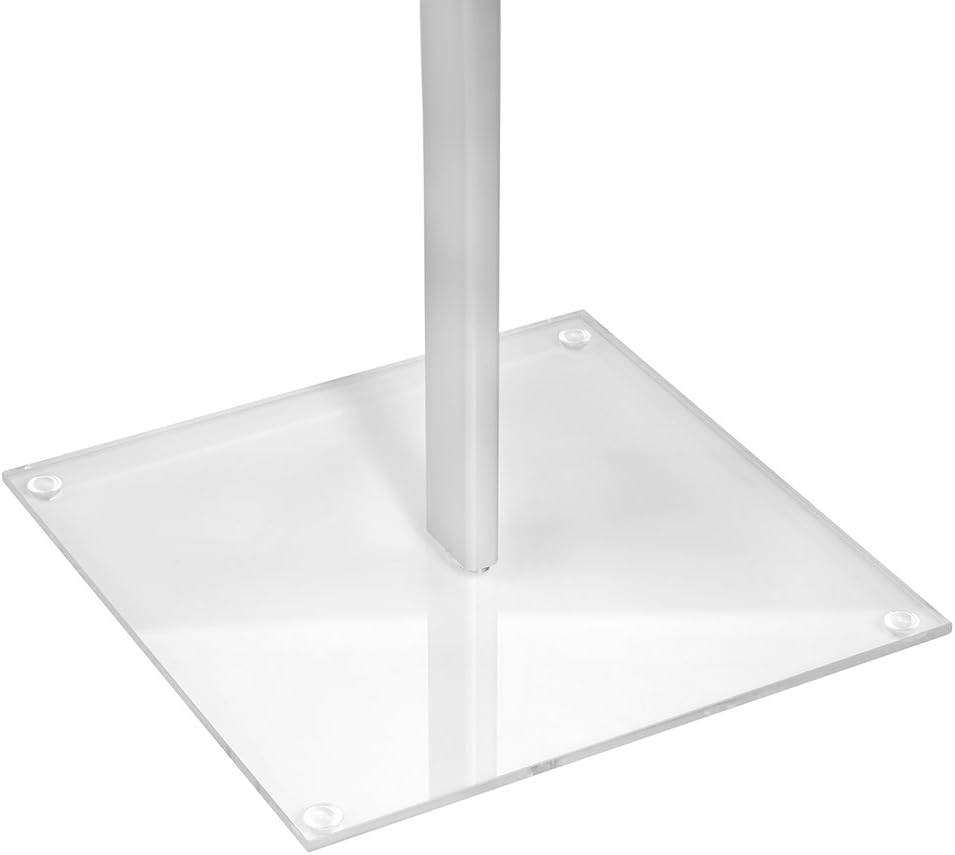 Grundgestell 900mm Hoch mit Fuss aus Acrylglas passend für viele Zeigis® Losboxen