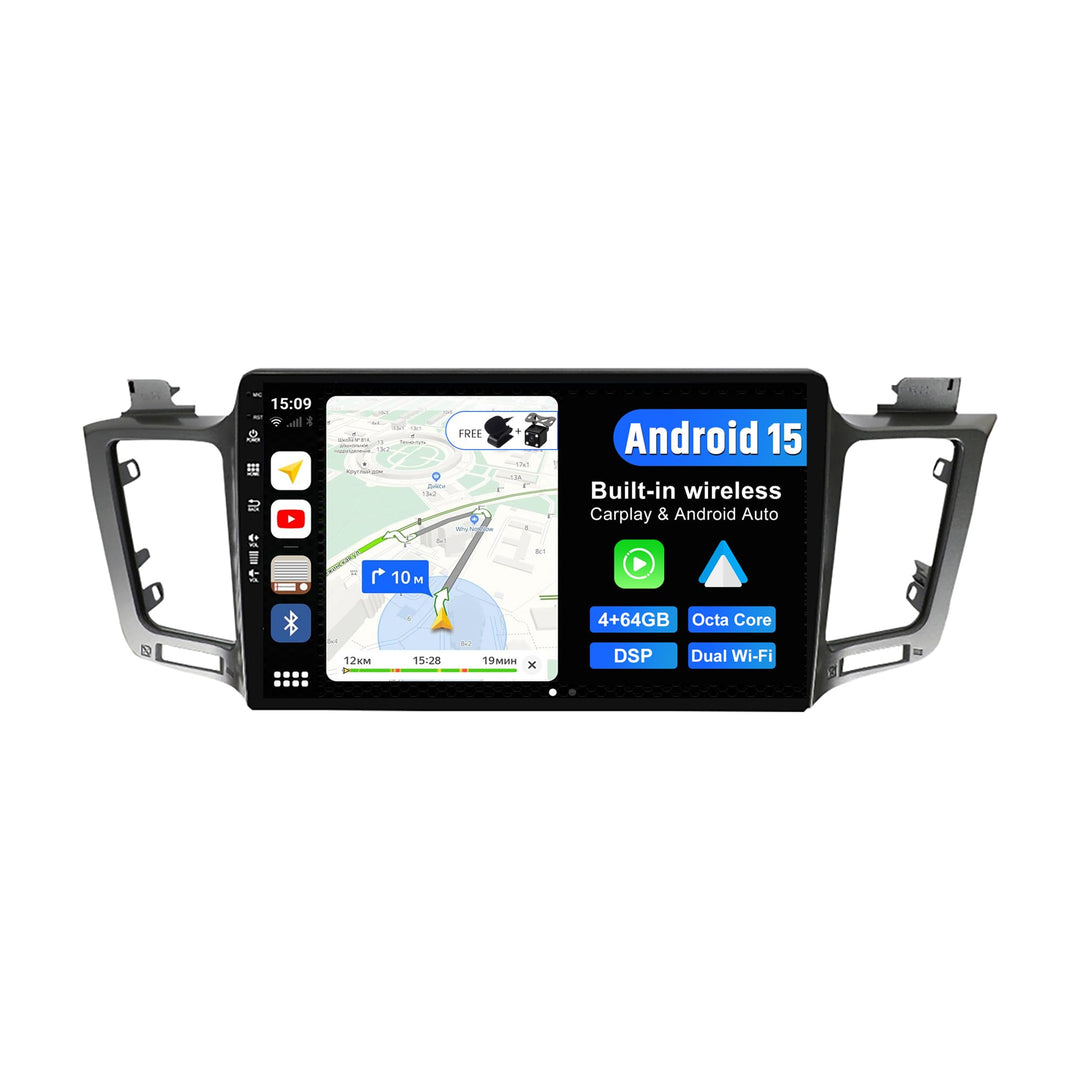 JOYX Android 13 Autoradio Passt für Toyota RAV4 (2013-2018) - [4G+64G] - Eingebaut DSP/Carplay/Andro