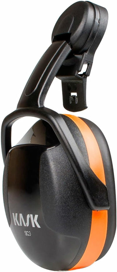 Kask "SC3 SNR Gehörschutz 31 dB, schwarz und orange, Orange, M