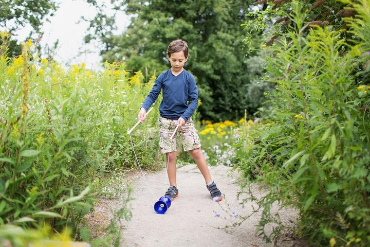 BS Toys Diabolo spiele - Koordination Kompaktes Outdoor Spiel - Draussen spielzeug Kinder - Geeignet