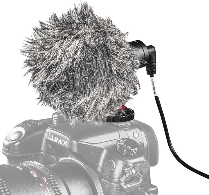 Walimex pro VLOG – Videomikrofon, Richtmikro, Shotgun Mikro für DSLR und spiegellose Kameras, Smartp