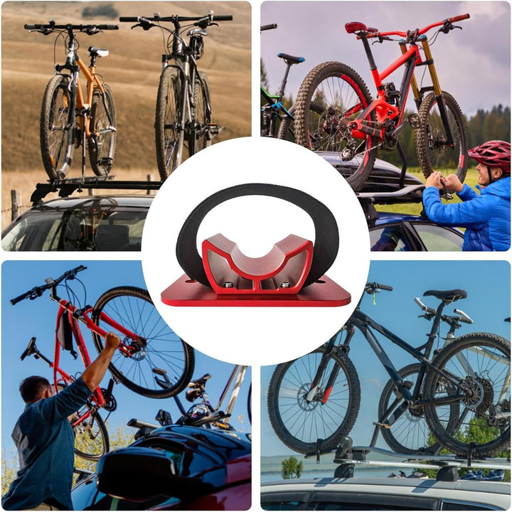 108x75x35 Mm Gabelhalterung Fahrrad Steckachse Fahrradgabelhalterung Auto Fahrradhalterung Aluminium