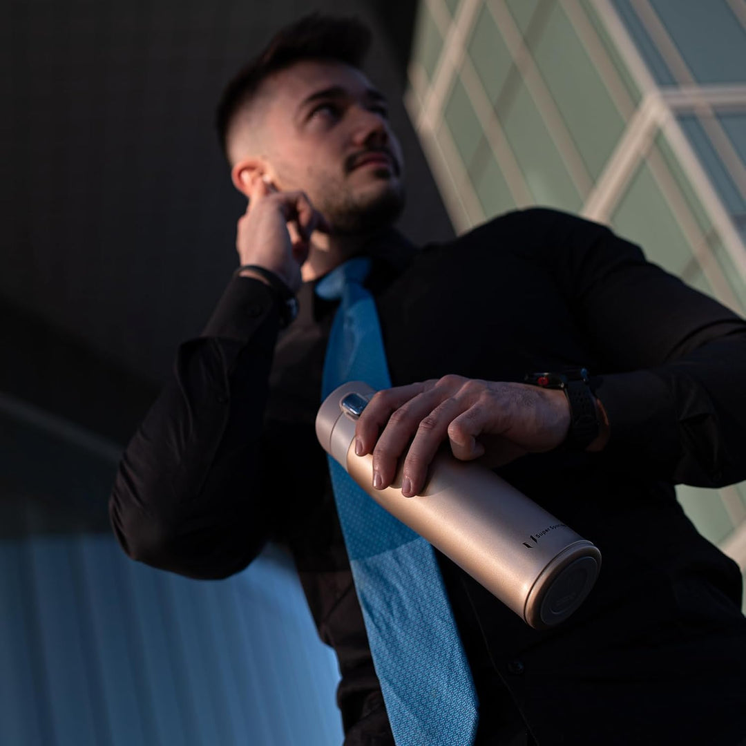 Super Sparrow Trinkflasche Edelstahl - Thermobecher - 350ml, 500ml, 750ml, 950ml - BPA-Frei Thermosf