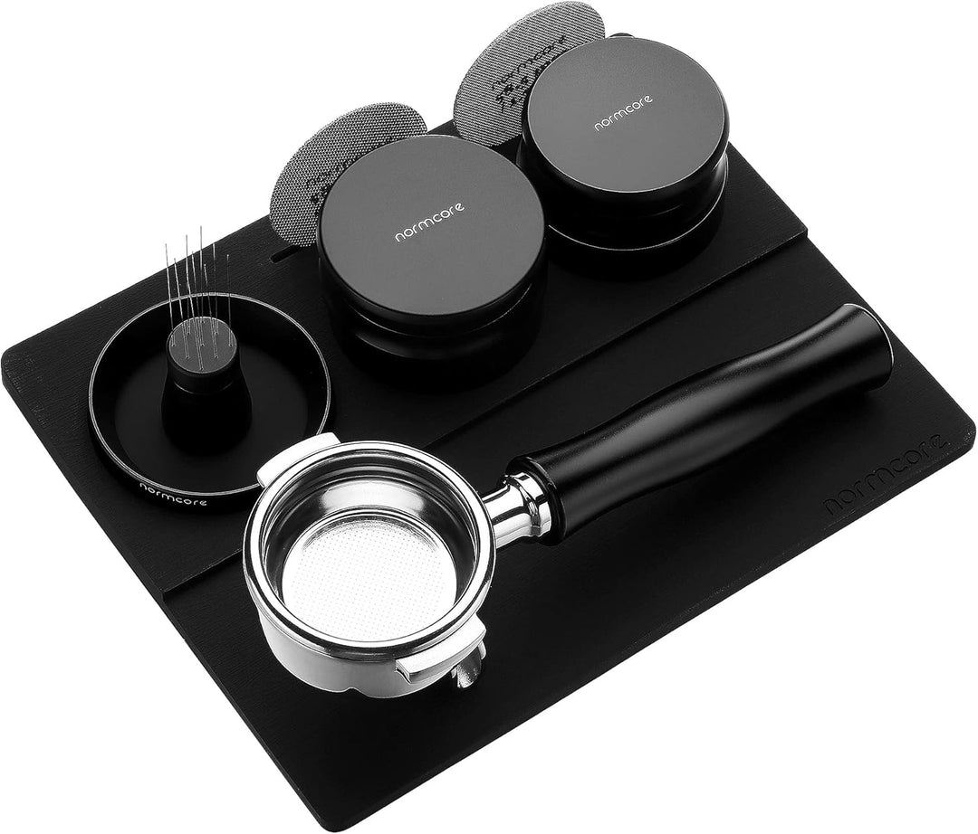 Normcore Tampermatte V2, Tamping Matte aus Premium Silikon, Tamperstation, Anti-Rutsch, Kaffee Stamp