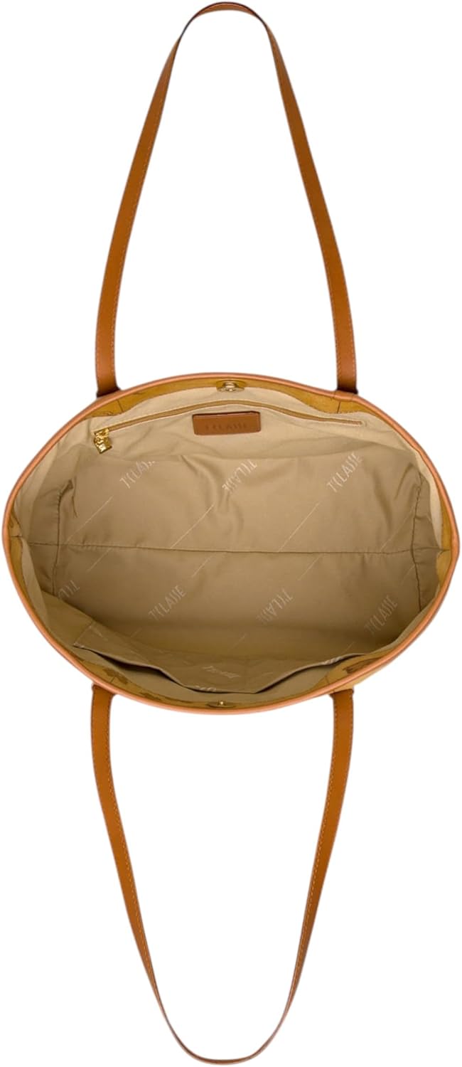 Alviero Martini 1A Classe D0046000, Damen Umhängetasche, Mehrfarbig (Naturale), 14x25x35 cm (W x H L
