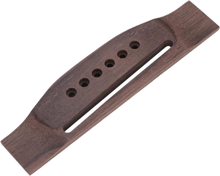 Gitarre Brücke Sattel Mutter Nuss 6 String Holz Akustische Gitarre Brücke Knochen Pins Einstellbare