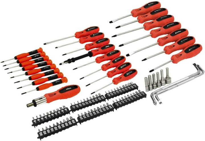 Rolson 28895 Schraubendreher-Set, Nylon/A, Einheitsgrösse