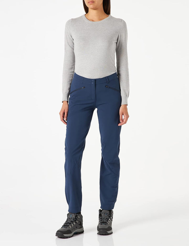 Schöffel Damen Pants Hestad L, robuste, schnell trocknende Outdoor Hose, Damen Hose mit bequemer Pas