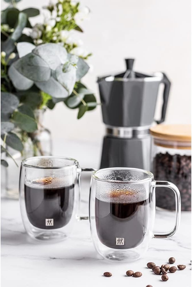 Cilio Espressokocher Classico für 9 Tassen | Höhe: 23,5 cm | Ø: 10,5 cm | Aluminium-Gehäuse | Silber