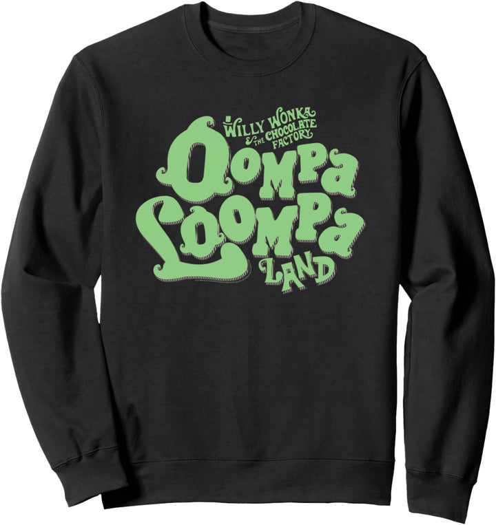 Willy Wonka & The Chocolate Factory Oompa Loompa Land Sweatshirt