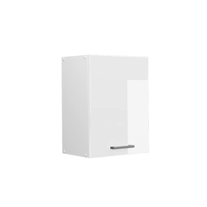 Vicco Hängeschrank R-Line, Weiss Hochglanz/Weiss, 45 cm Weiss Hochglanz Hängeschrank 45cm, Weiss Hoc