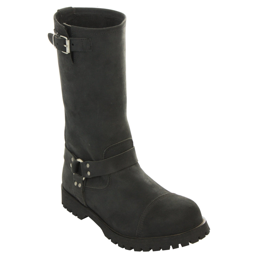 Boots & Braces - Motorcycle II Biker Stiefel Schwarz Grösse 45 (UK11)