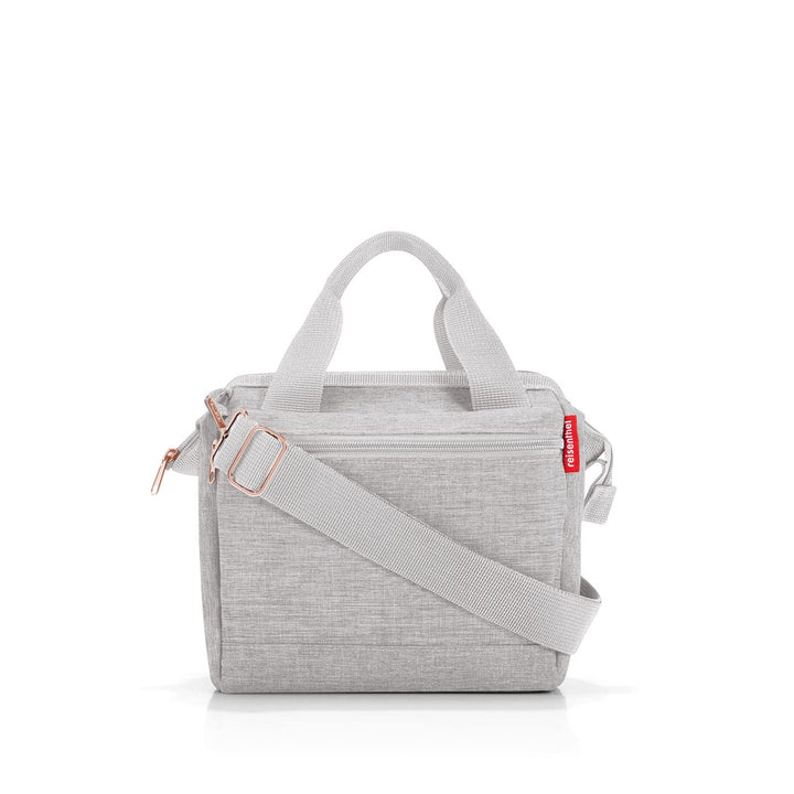 reisenthel Allrounder Cross Twist Sky Rose – Kleine Crossbody Bag mit abnehmbarem und verstellbarem
