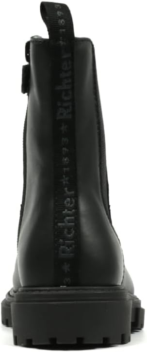 Richter Mädchen Klara Chelsea-Stiefel 36 EU Schwarz, 36 EU Schwarz
