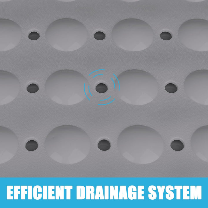 Duschmatte rutschfest 80x80 cm Gross | Dicke Antirutschmatte Dusche Quadratisch Schimmelresistent |