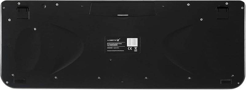 Lacerto® | Bilinguale Russisch-Deutsche Kabellose 2,4 GHz Multimedia Tastatur & Maus Set, Russian-Ge