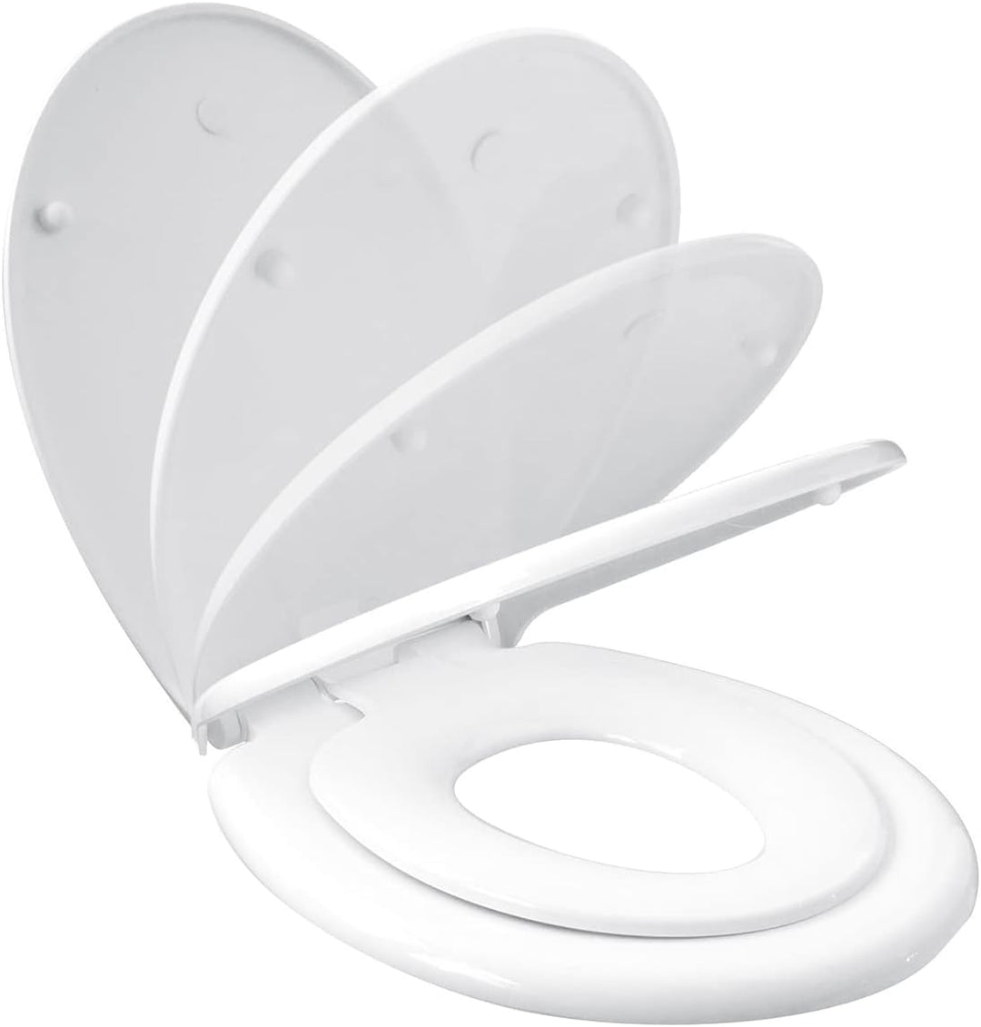 Gelco Design 707997 Bambino WC-Sitz mit integriertem Sitz für Kinder anzubringen und Absenkautomatik
