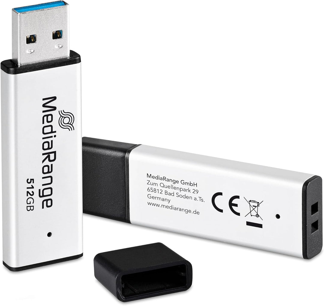 MediaRange USB 3.0 Hochleistungs Speicherstick, 512GB