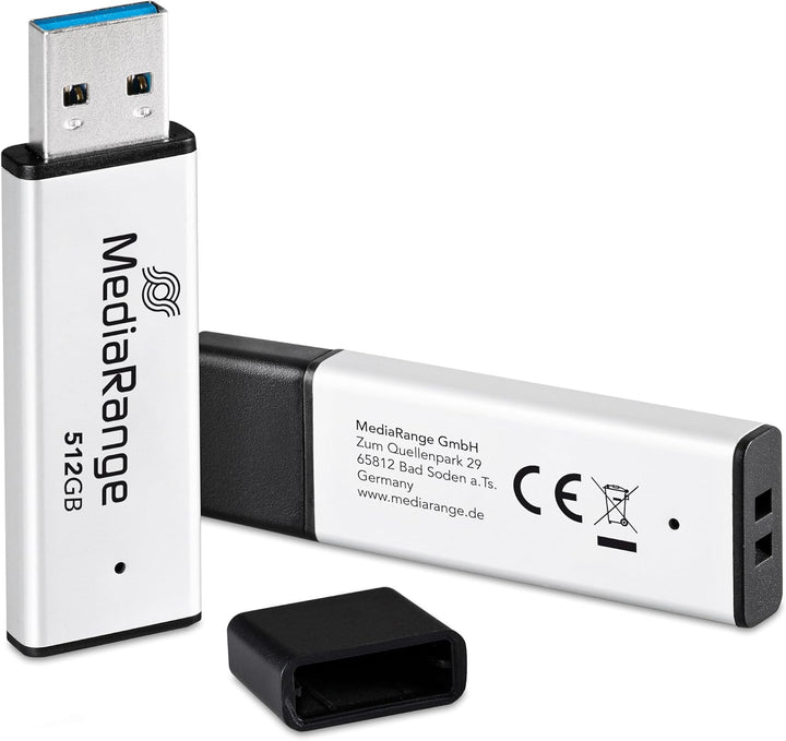 MediaRange USB 3.0 Hochleistungs Speicherstick, 512GB