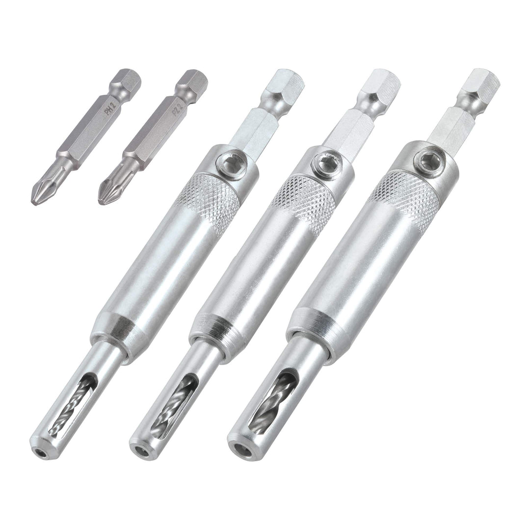 Trend Snappy Drill Bit Guide Set - für No6, 8 & 10 Gauge Schrauben,SNAP/DBG/A