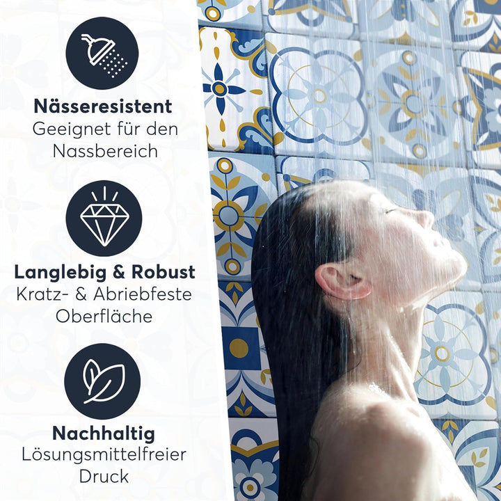 CREATISTO Mosaik-Fliesen Fliesensticker Fliesenfolie - Stylische Sticker Aufkleber für Fliesen I Sti