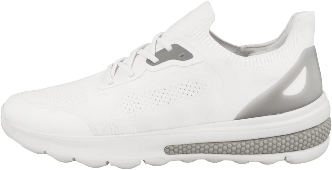 Geox Herren U Spherica Actif Sneaker 46 EU Weiss, 46 EU Weiss