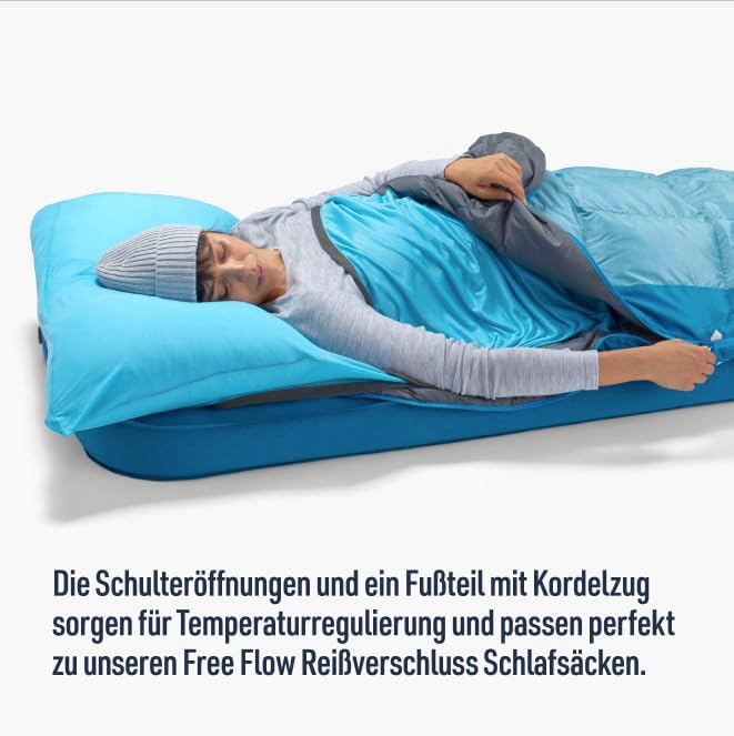 Sea to Summit Breeze Schlafsack Liner Standard-Mumie mit Kordelzug, Standard-Mumie mit Kordelzug