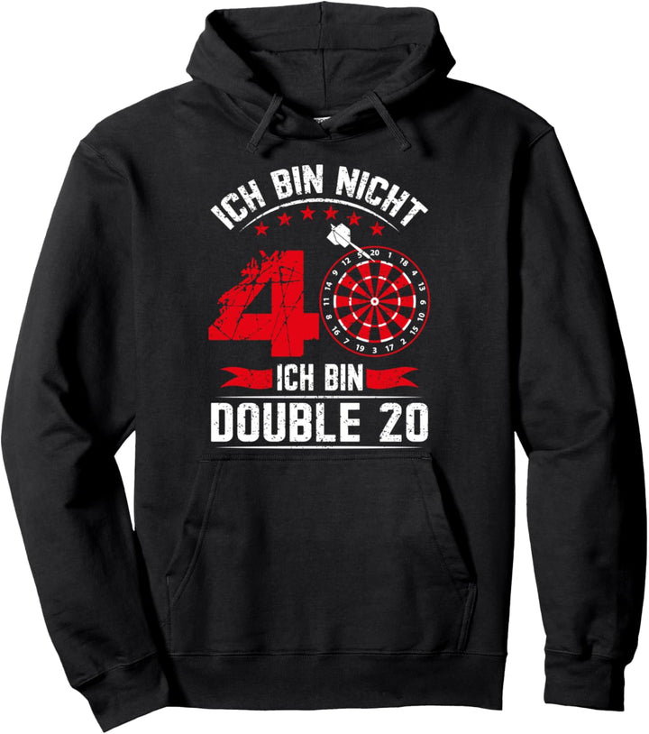 Ich bin nicht 40 ich bin Doppel 20 - Club der alten Säcke 40 Pullover Hoodie