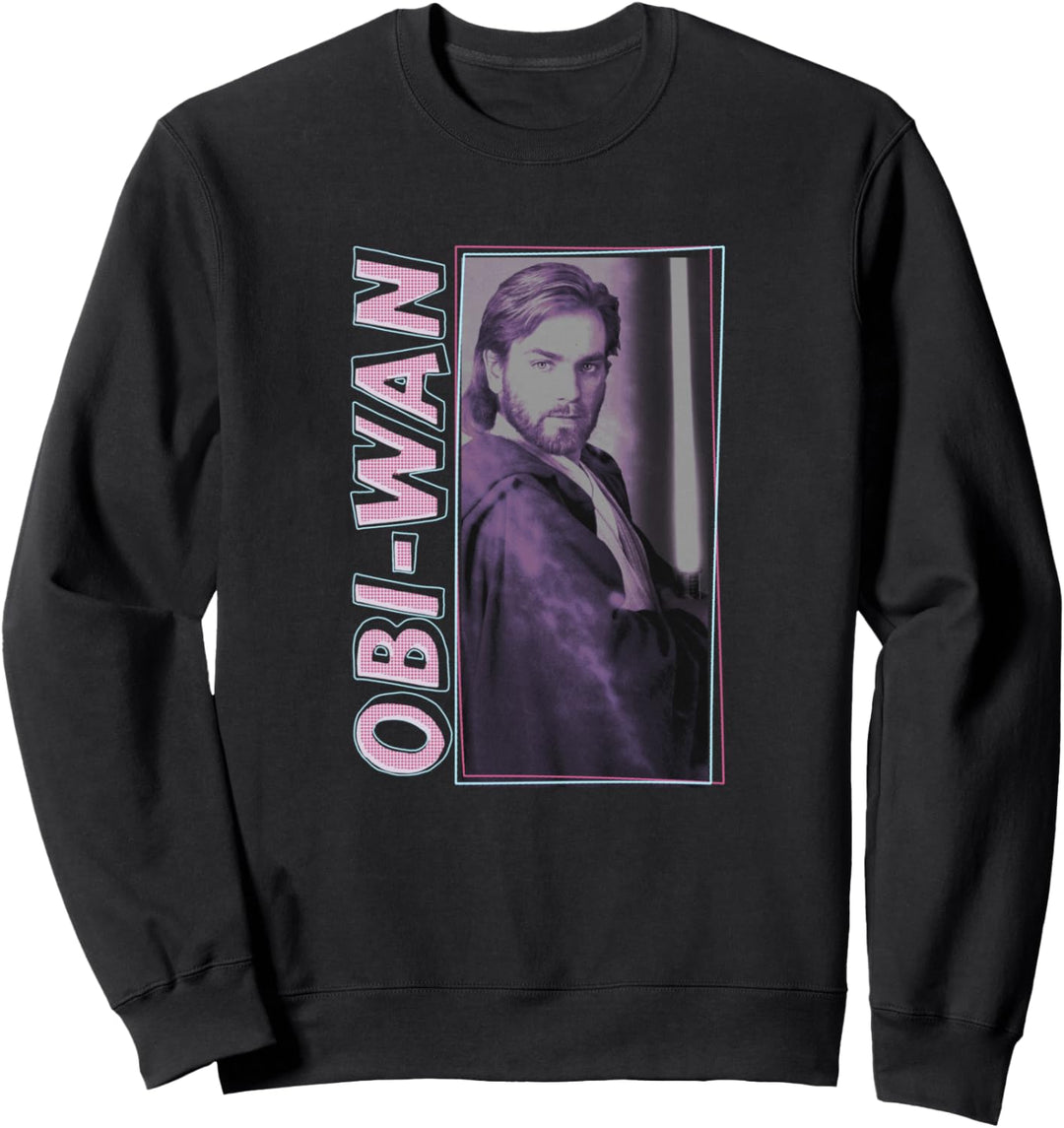 Star Wars Obi-Wan Kenobi Portrait Violett V2 Sweatshirt